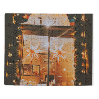 Scandi Christmas in old town Stockholm Jigsaw Puzzle