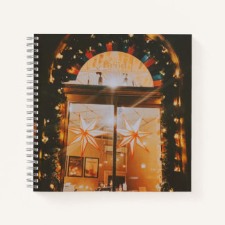 Scandi Christmas in old town Stockholm Notebook