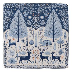 Scandi Christmas Trivet