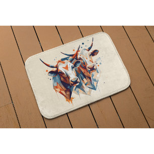 Scandi Farmhouse Cattle Bath Mat