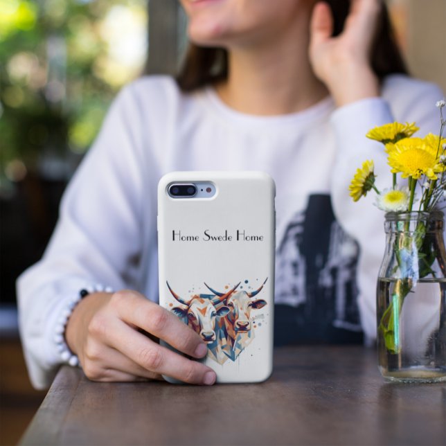 Scandi Farmhouse Cattle, custom Case-Mate iPhone Case (Creator Uploaded)