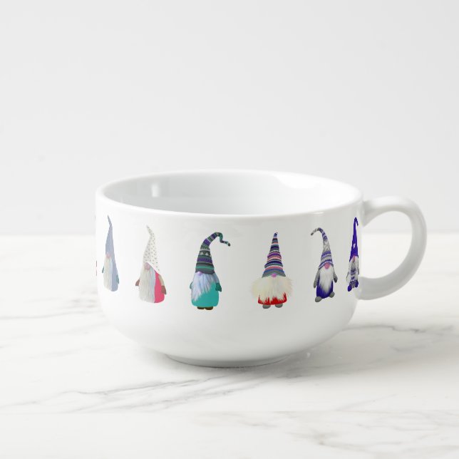 Scandi Gnomes Huggable Soup Mug (Left)