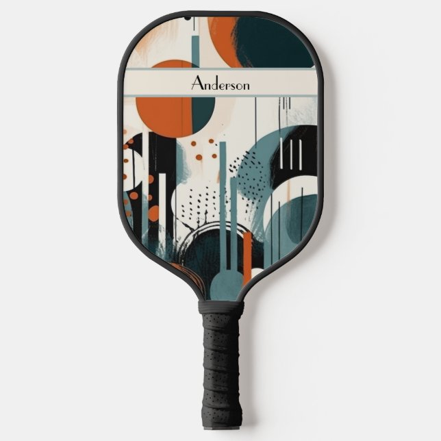 Scandi Groove, custom    Pickleball Paddle (Front)