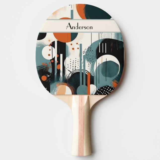Scandi Groove, custom    Ping Pong Paddle (Front)