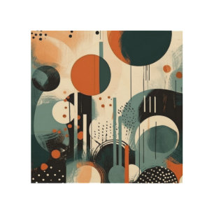 Scandi Groove Wood Wall Art