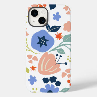 Scandi modern floral Case-Mate iPhone 14 case