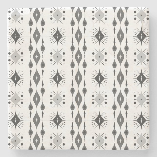 Scandi Motif |  Stone Coaster (Front)