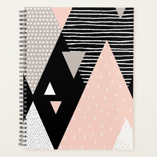 Scandi Mountain Peak Design Planner (Front)