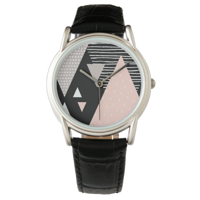 Scandi Mountain Peak Design Watch (Front)