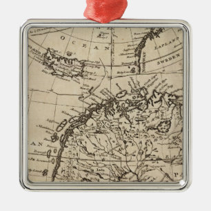 Scandinavia 4 metal ornament