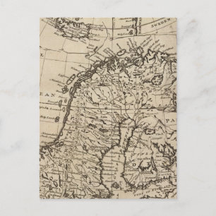 Scandinavia 4 postcard