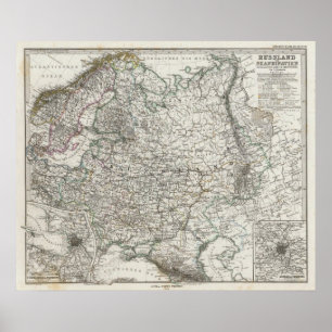 Scandinavia and Russia Poster