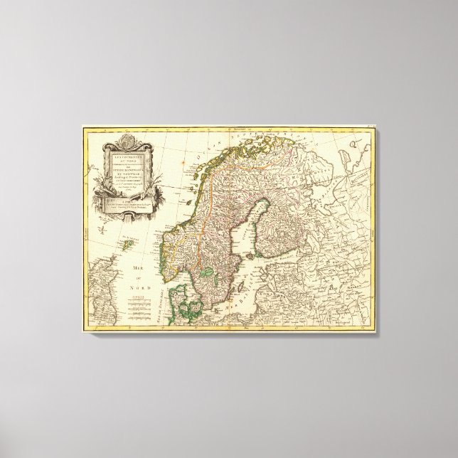 Scandinavia Canvas Print (Front)