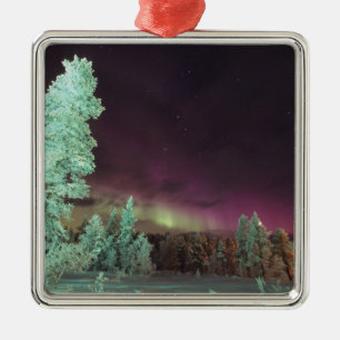 Scandinavia, Finland, Lapland, Kakslauttanen, Metal Ornament
