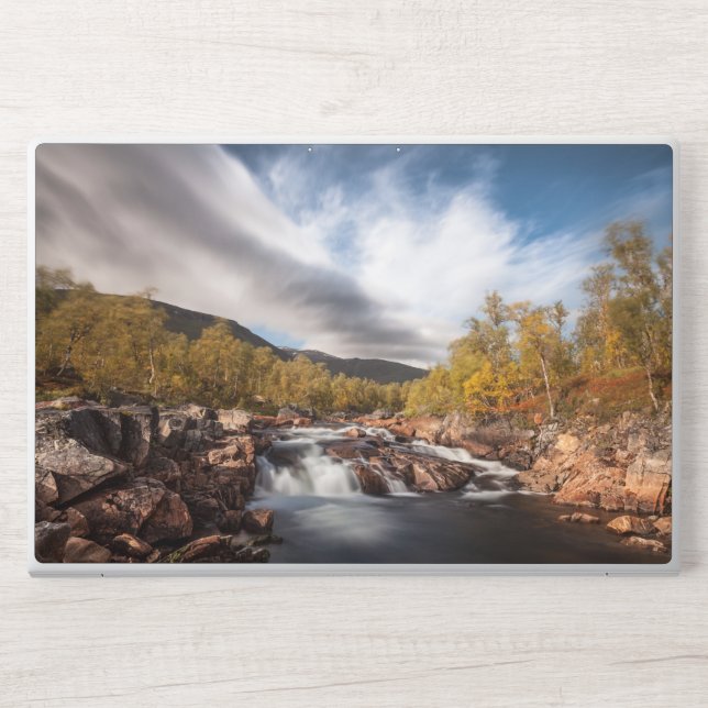 Scandinavia Landscape Photo HP Laptop Skin (Front)