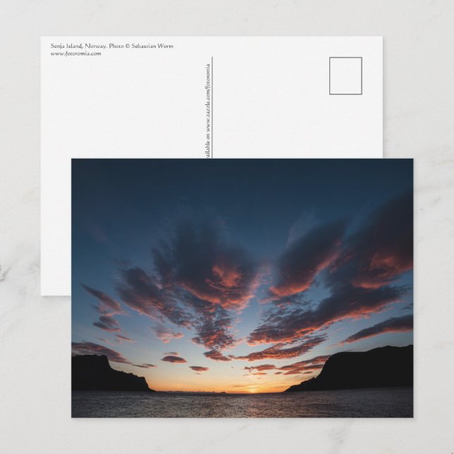 Scandinavia Landscape Photo Postcard (Front/Back)