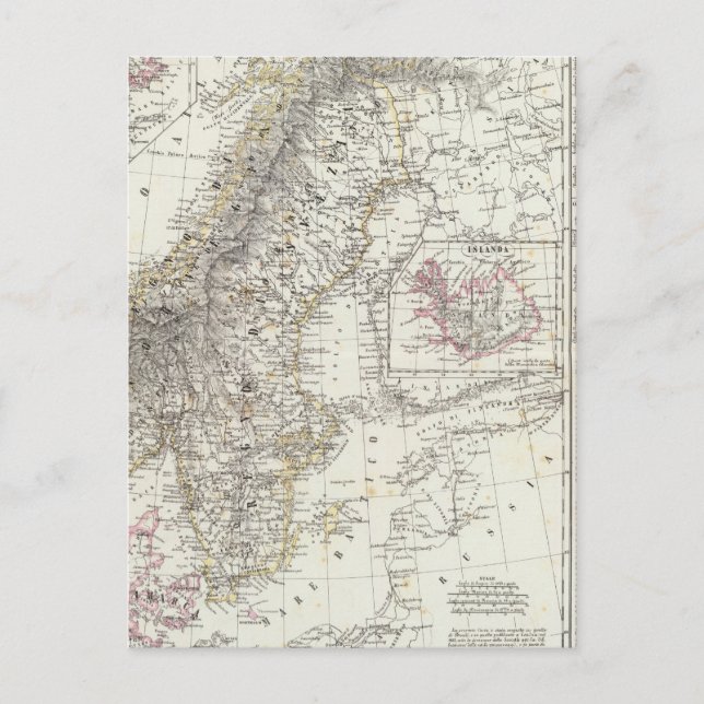 Scandinavia, Sweden, Norway Postcard (Front)