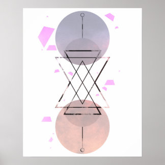 Scandinavian Abstract Poster