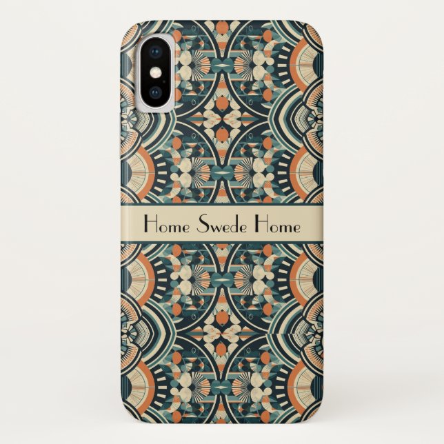 Scandinavian Art Deco customizable Case-Mate iPhone Case (Back)