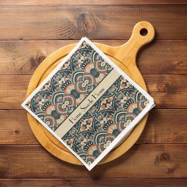 Scandinavian Art Deco customizable  Napkins (Creator Uploaded)