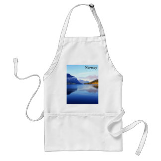 Scandinavian beauty, Norway Adult Apron