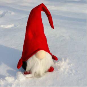 Scandinavian Christmas Gnome Cutout