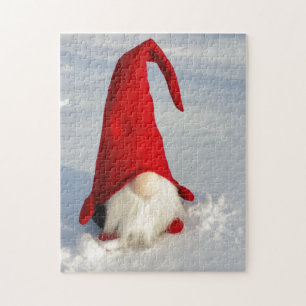 Scandinavian Christmas Gnome Jigsaw Puzzle