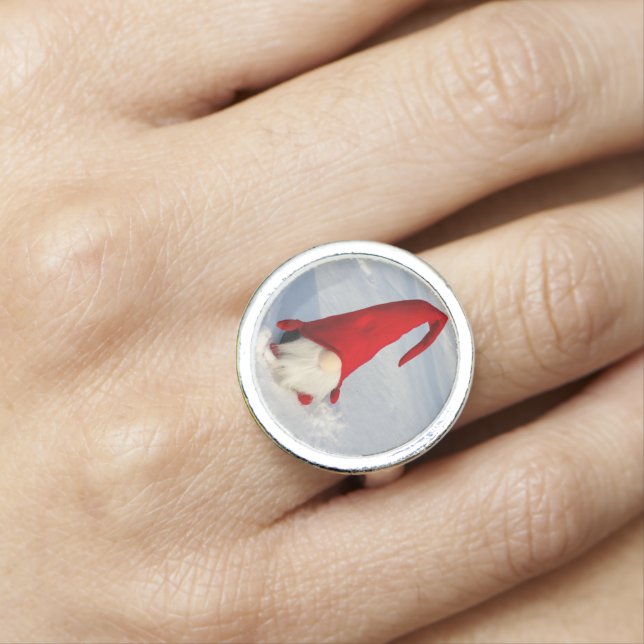 Scandinavian Christmas Gnome Ring (In Situ)