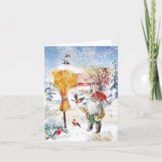 Scandinavian Christmas Holiday Card