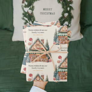 Scandinavian Christmas Magic Wrapping Paper Sheets