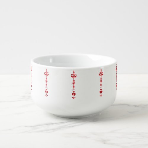 Scandinavian Christmas Modern Pattern Bowl