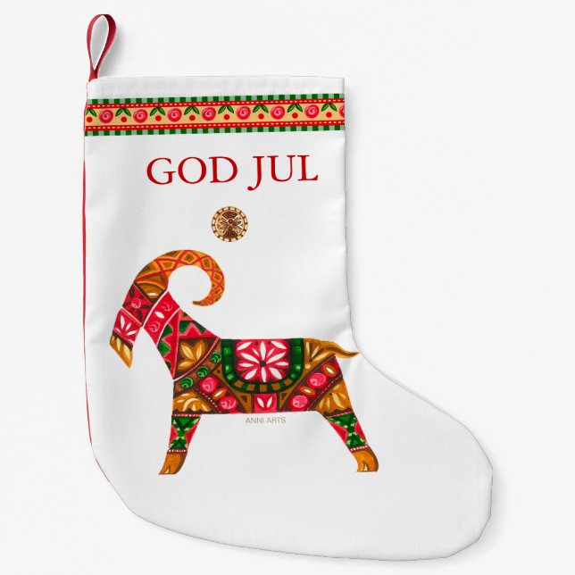 Scandinavian Christmas Stocking (Front)