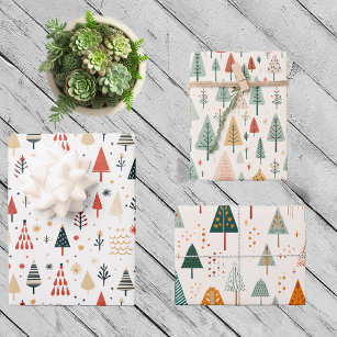 DIY Simple Scandinavian Christmas wrapping ideas, monochrome craft