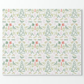 Scandinavian Christmas Wrapping Paper (Flat)