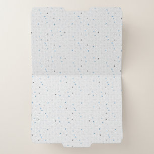 Scandinavian Confetti Everyday Tote Bag File Folder