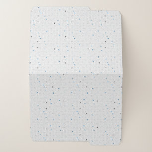 Scandinavian Confetti Everyday Tote Bag File Folder