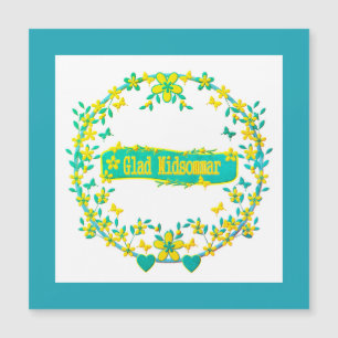 scandinavian design, Glad midsommar