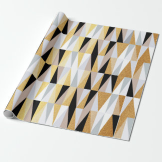 scandinavian design triangles seamless pattern vin wrapping paper