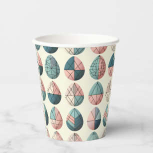 Scandinavian Easter Egg Paper Cups – Geometric