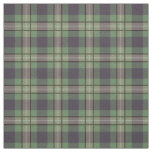 Scandinavian elegant rustic purple green plaid fabric