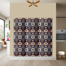 Scandinavian Ethnic Geometric Tile