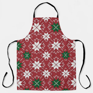 Scandinavian Fair Isle Christmas Edition 1 Apron
