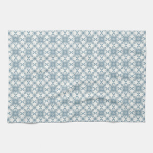 Scandinavian Floral Pattern Kitchen Towel