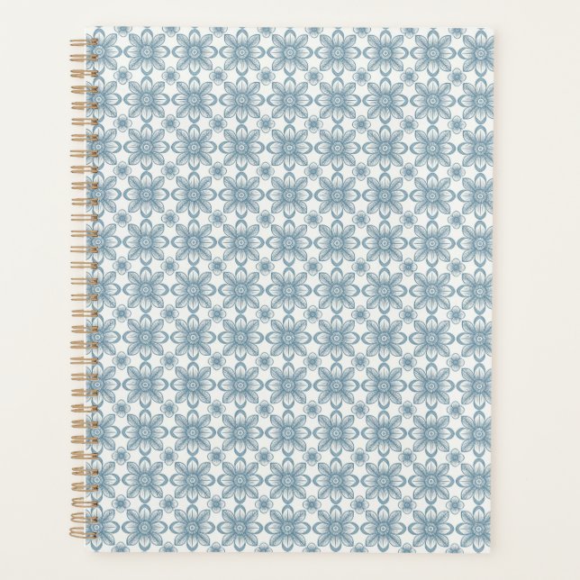 Scandinavian Floral Pattern Planner (Front)