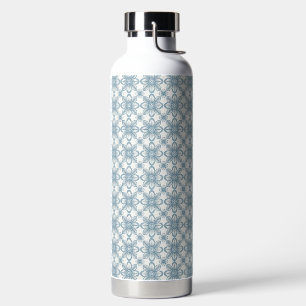 Scandinavian Floral Pattern Water Bottle