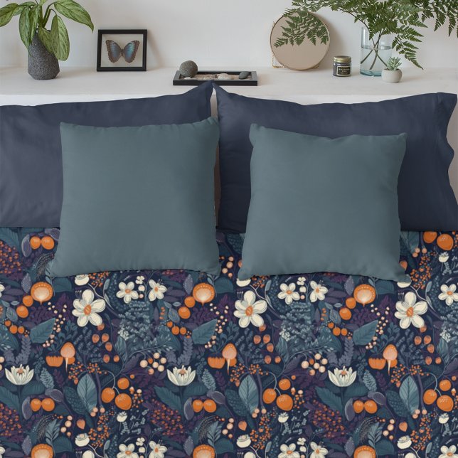 Scandinavian Floral Print Duvet Cover (Creator Uploaded)