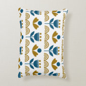 Scandinavian folk art, colorful pattern. accent pillow (Back(Vertical))