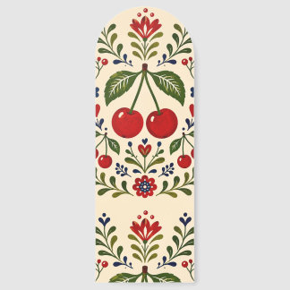 Scandinavian Folk Art Floral Botanical Cottagecore Bookmarks