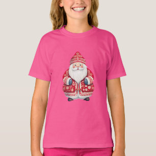 Scandinavian Folk Santa Claus T-Shirt