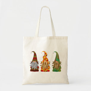 Scandinavian Forest Gnomes Tote Bag